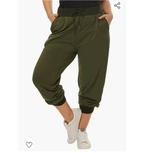 Agnes Orinda | Army Green Joggers | Women's 4X